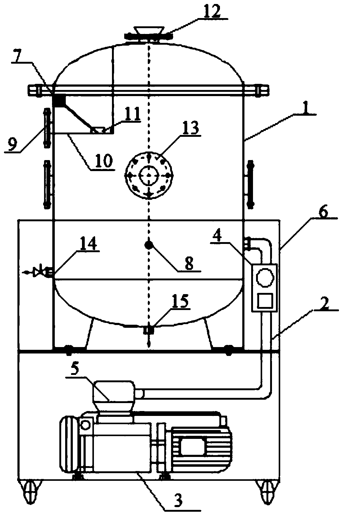 A mass concentration measurement device and method for vacuum mid-infrared interference smoke screen