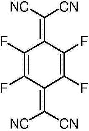 A kind of synthetic method of 2,3,5,6-tetrafluoro-7,7',8,8'-tetracyanodimethyl-p-benzoquinone