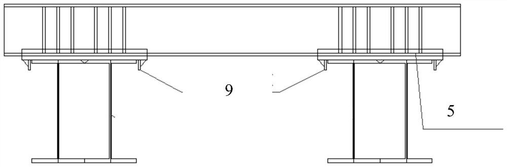 An overweight horizontal high-pressure heater hoisting system and hoisting method