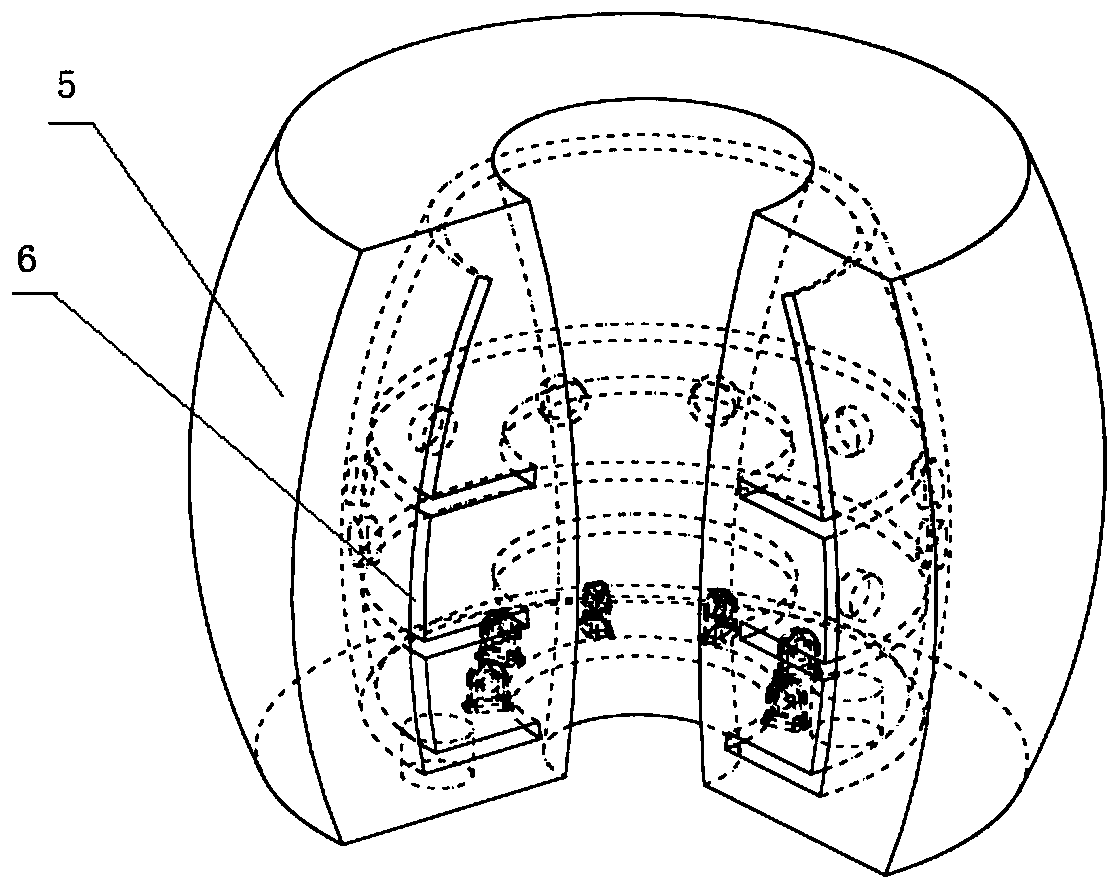 Manufacturing method of integrated gypsum mold with core and shell based on light curing rapid prototyping