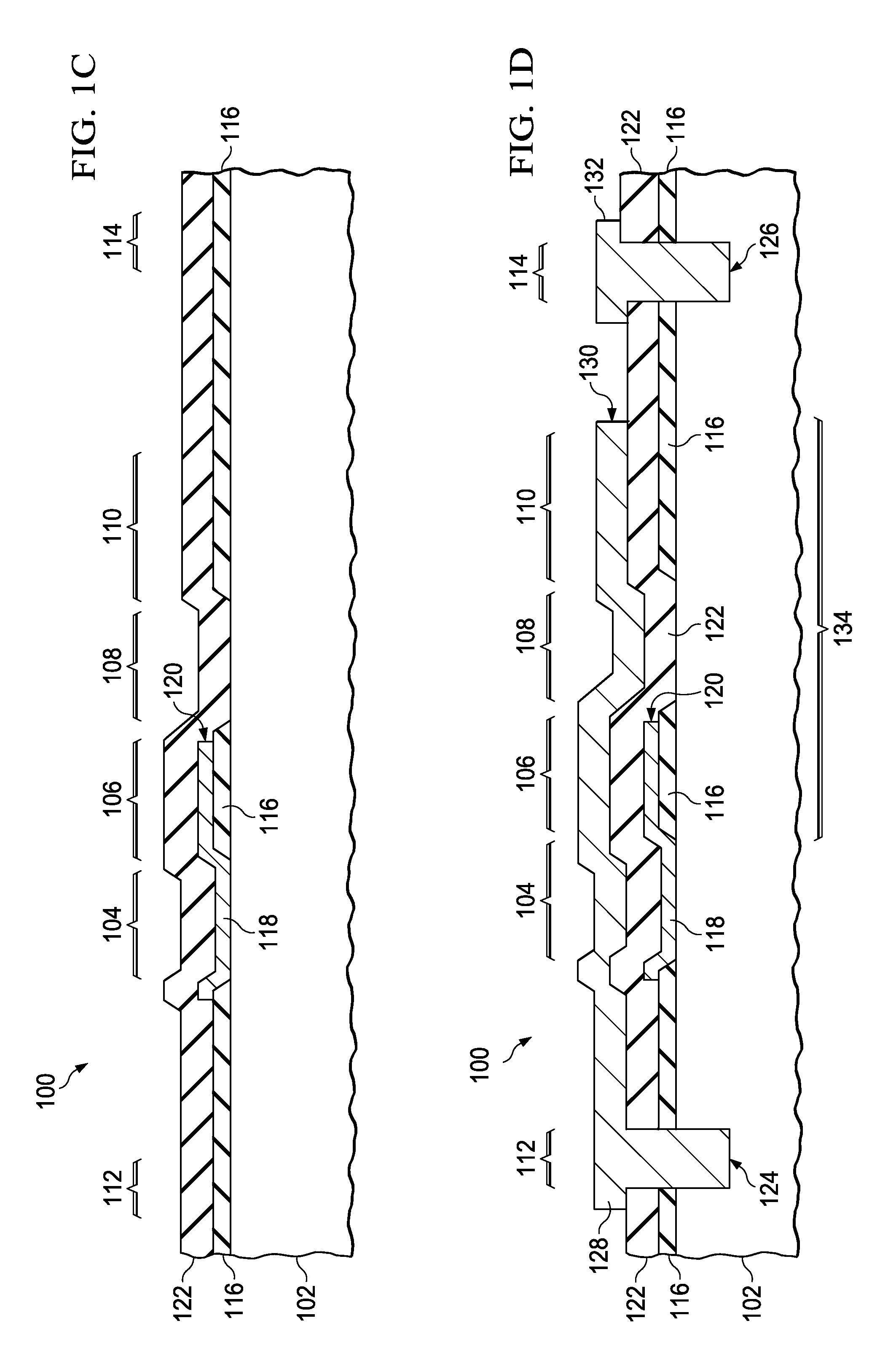 Stepped dielectric for field plate formation