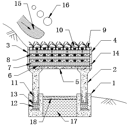 Shed-tunnel structure of flexible structure layer and construction method thereof