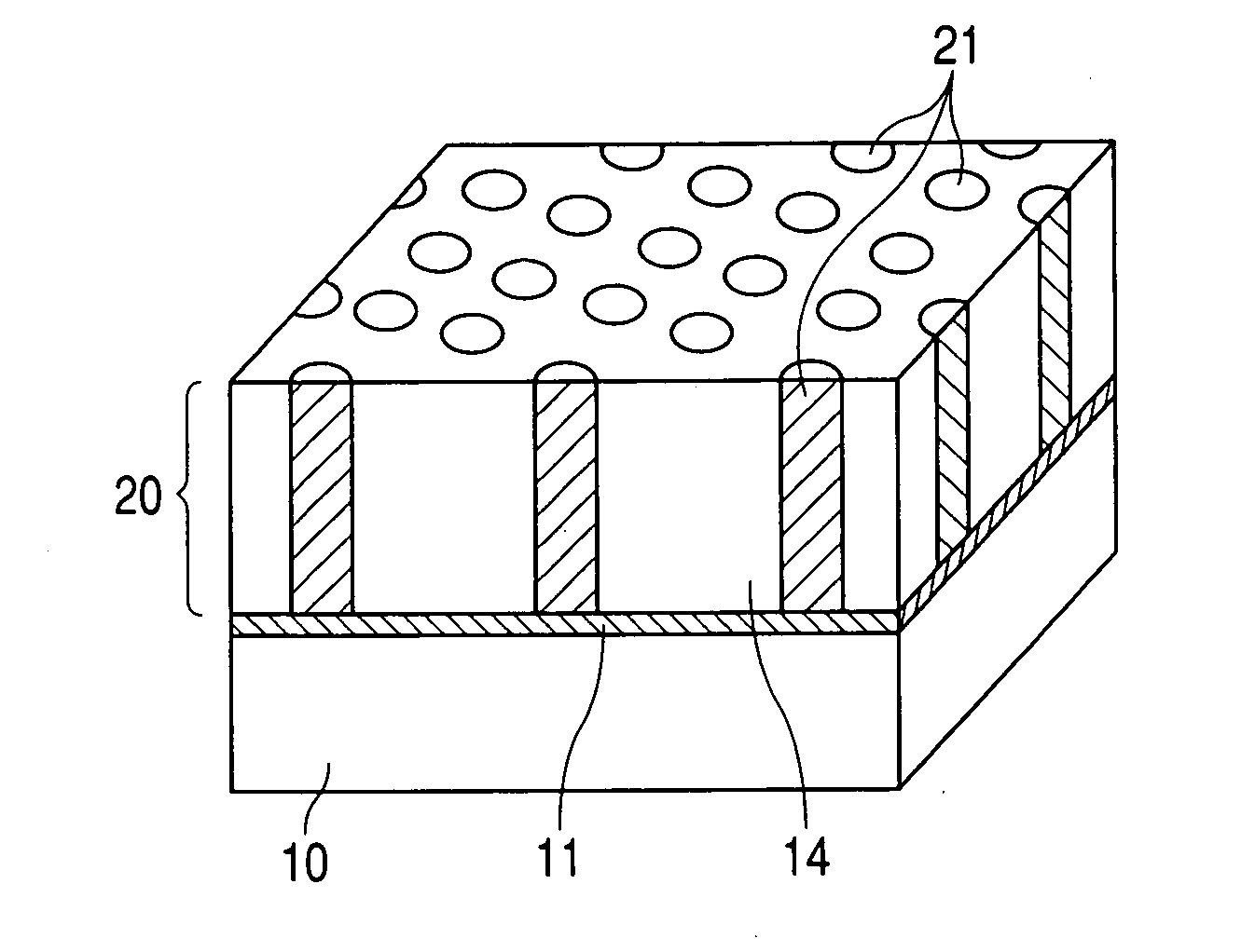 Structure and method for production of the same