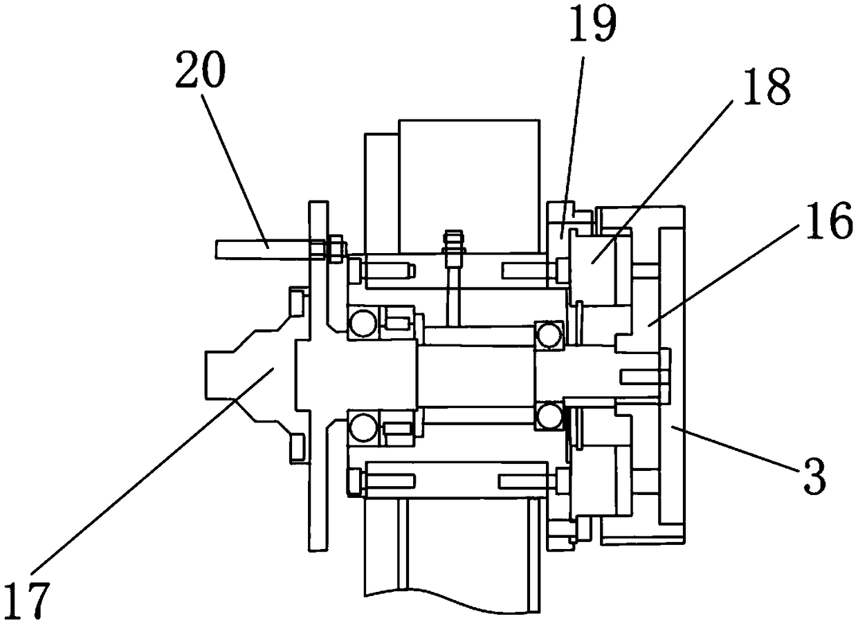 Wire feeding mechanism, and six-head type constant-tension wire feeding device with wire feeding mechanism