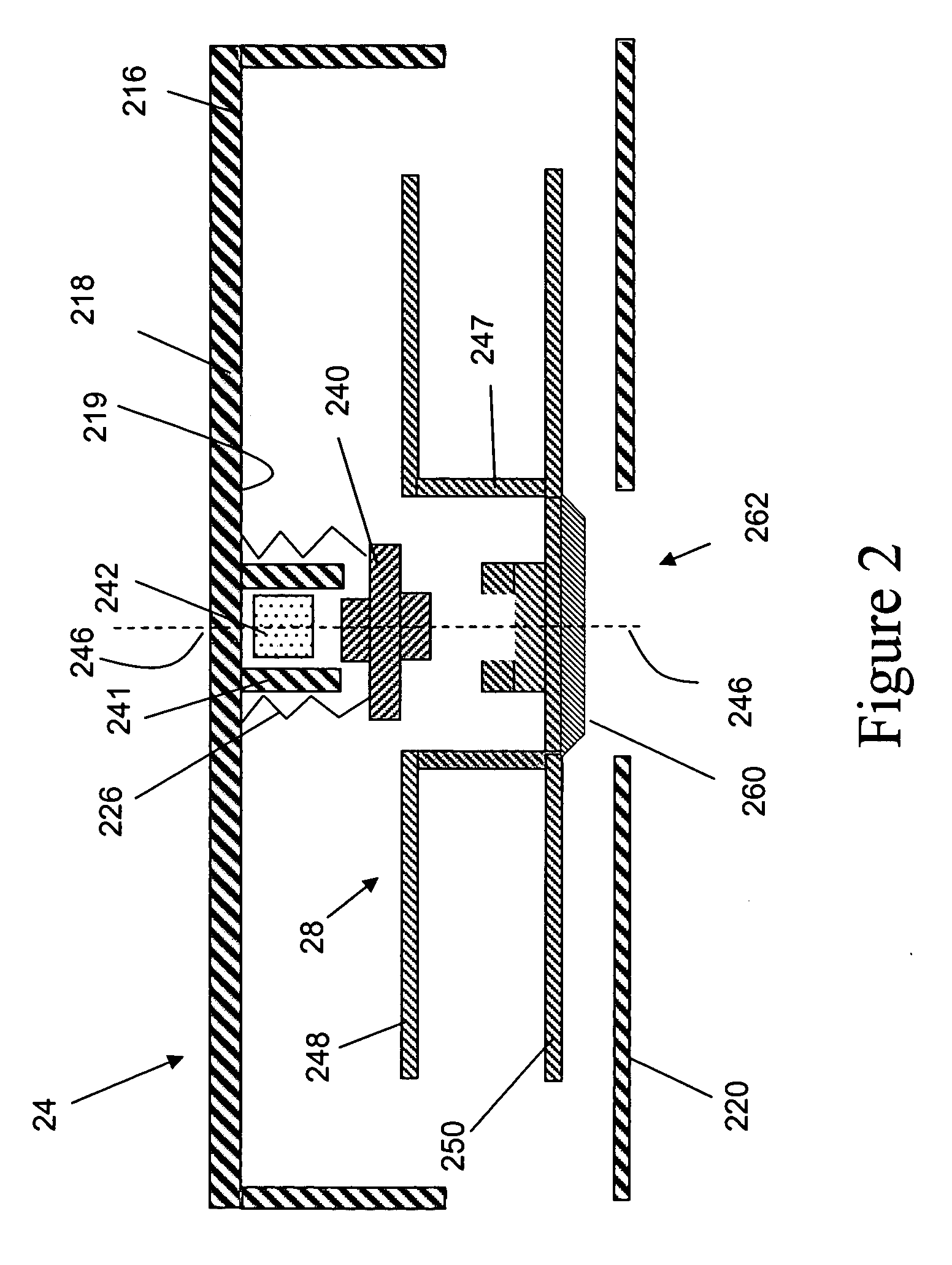 Media cartridge having reel suspension system and method of manufacture