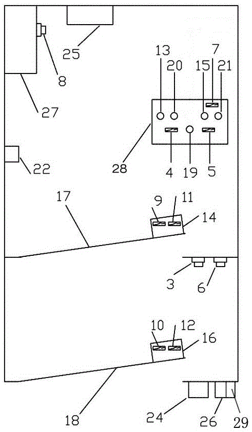 Linkage door control system and method