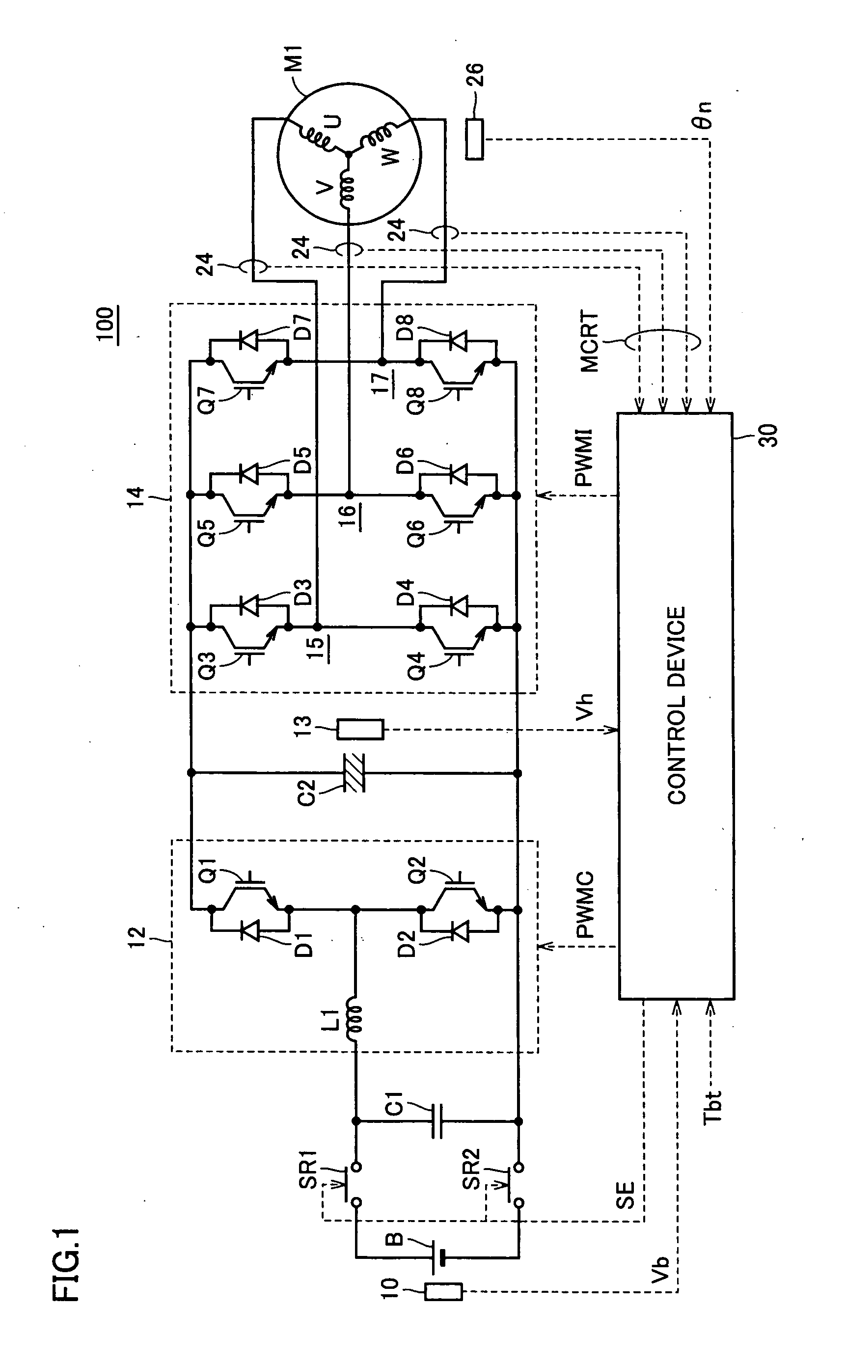 Motor Drive Device and Control Method Thereof