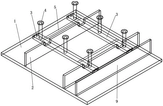 A method for installing a contact rail channel of a magnetic levitation track beam and a channel positioning mold thereof