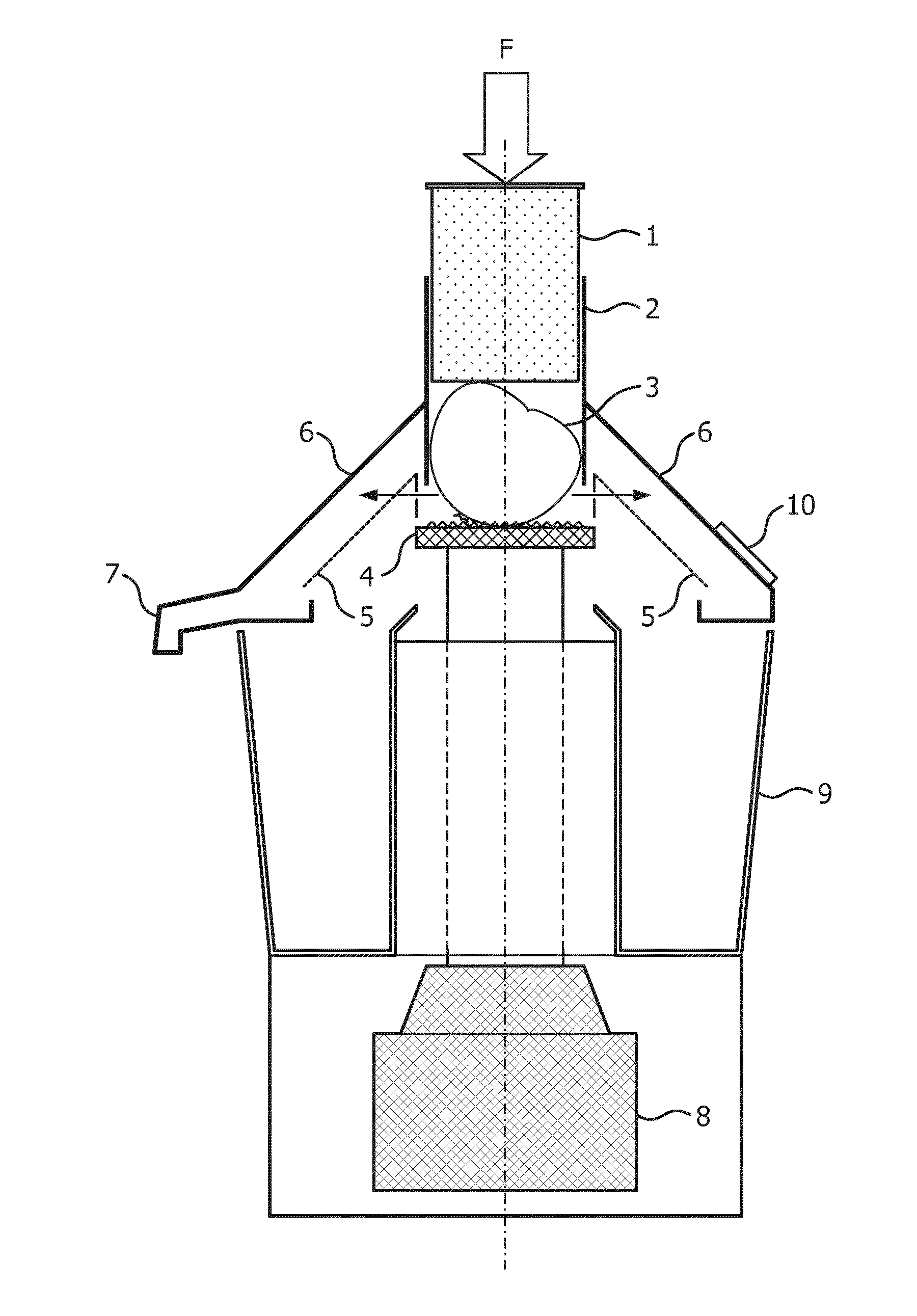 Electric food processing device