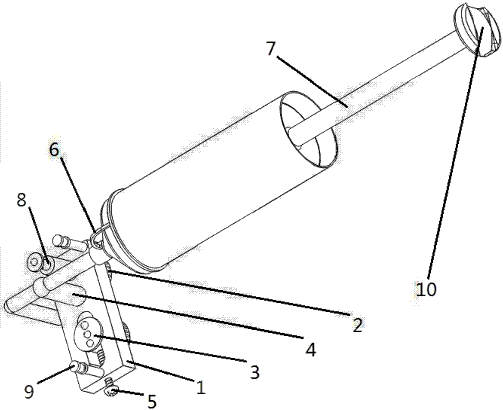 A tool for installing the insulating sheath of a transmission wire