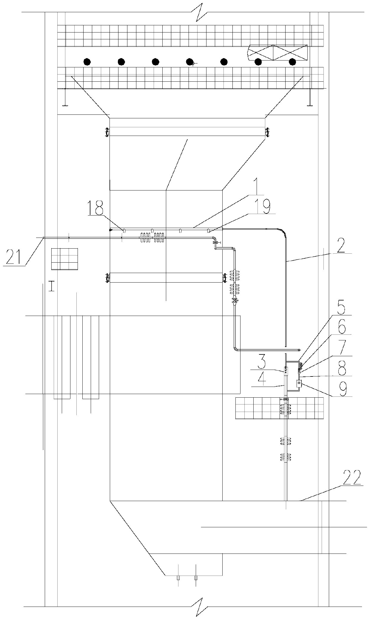 Precise ammonia spraying device and method for thermal power plant denitration SCR reactors