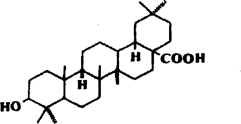 Preparation method of oleanolic acid