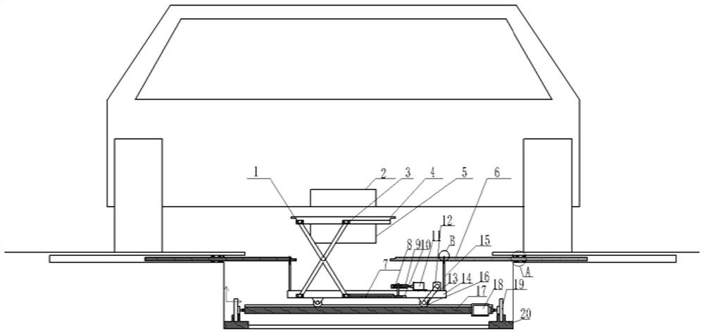 Position-recognizable wireless charging device for electric vehicle