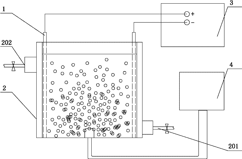 Activated carbon washing-resisting electrode and preparation method and application thereof