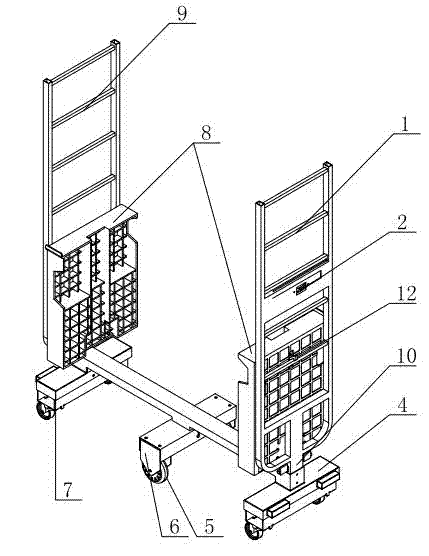 Novel logistics trolley