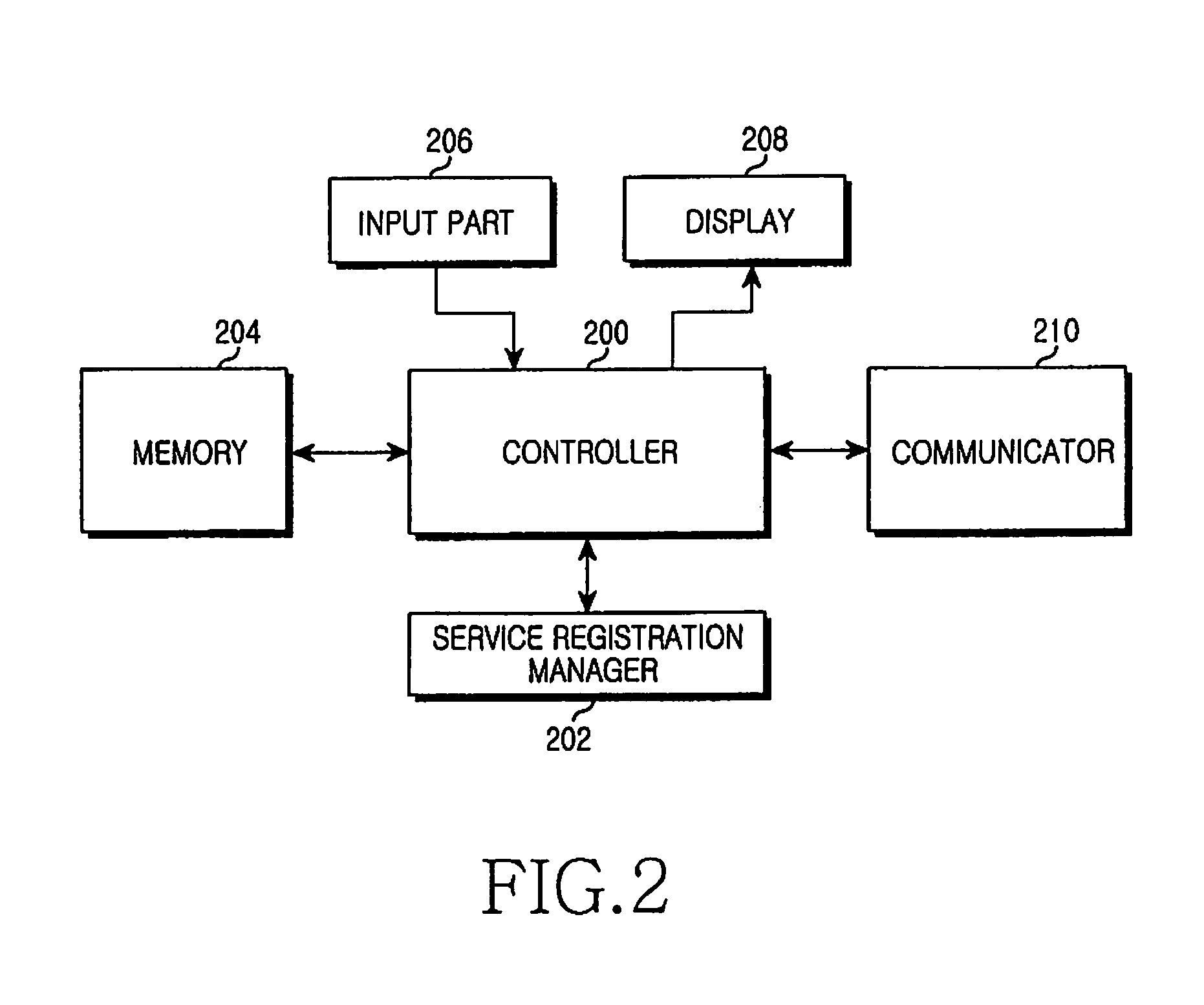 Service registering apparatus and method using cell reselection procedure in portable terminal