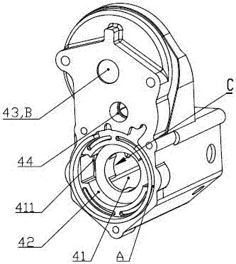 Assembly fixture of starter motor built-in electromagnetic switch