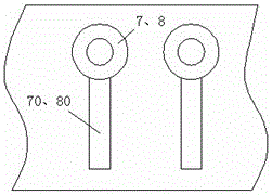 Bending equipment and bending method for electric power transmission cable with left and right limit sensors