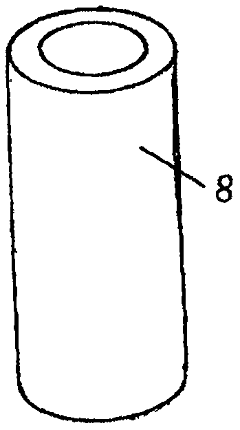 Human body sneak wound measuring ruler