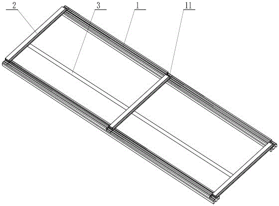 Photovoltaic assembly installation support and roof photovoltaic system