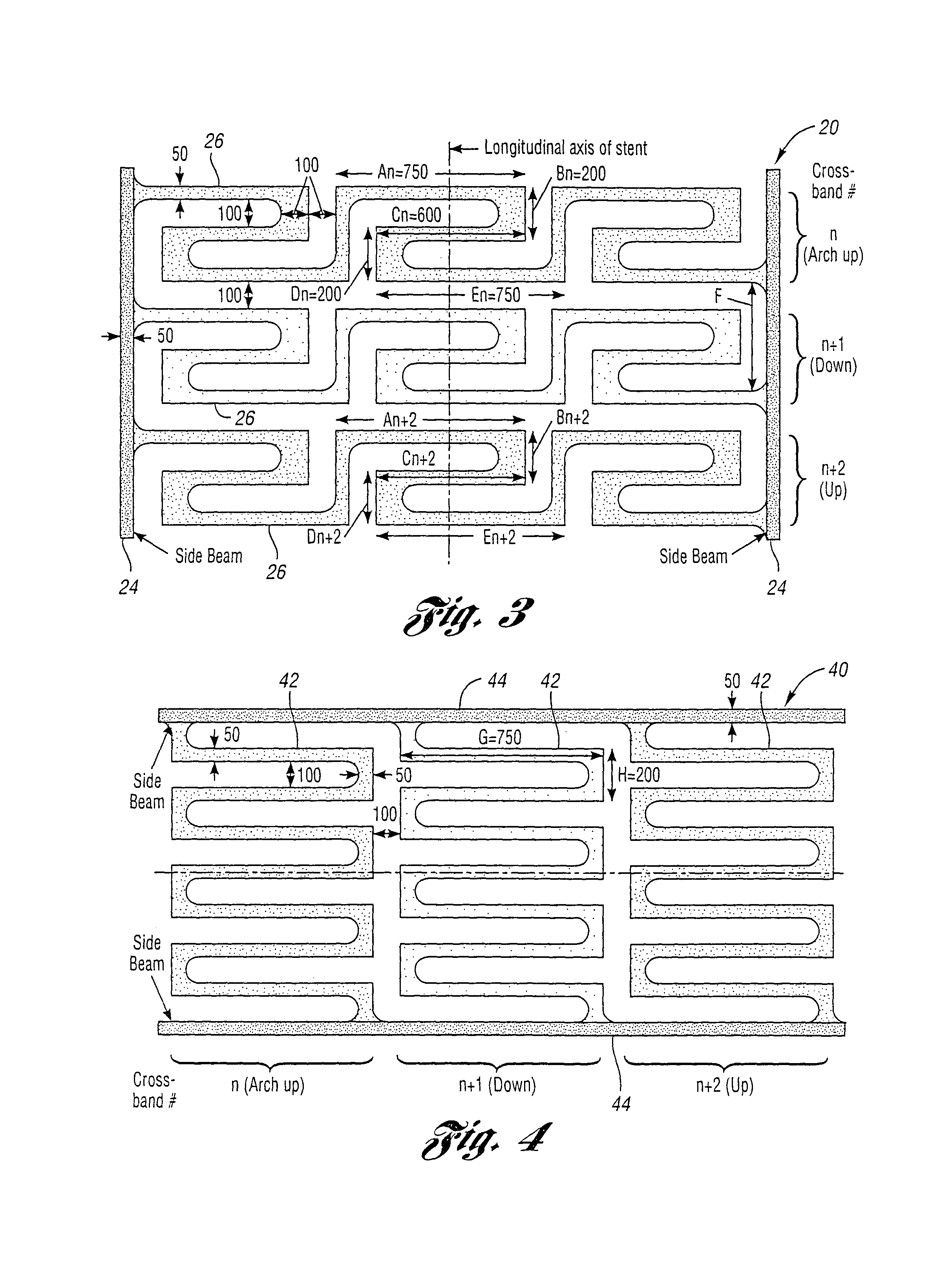 Assembly and planar structure for use therein which is expandable into a 3-D structure such as a stent and device for making the planar structure