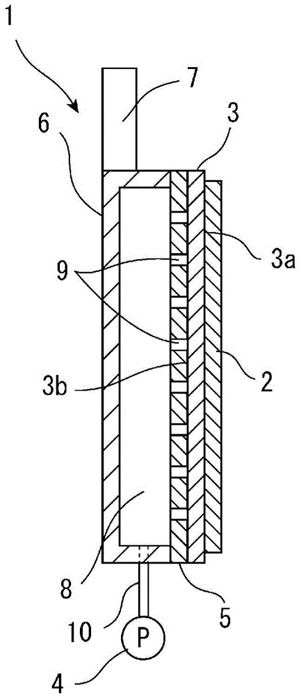 Extraction device and extraction method of resin molded products