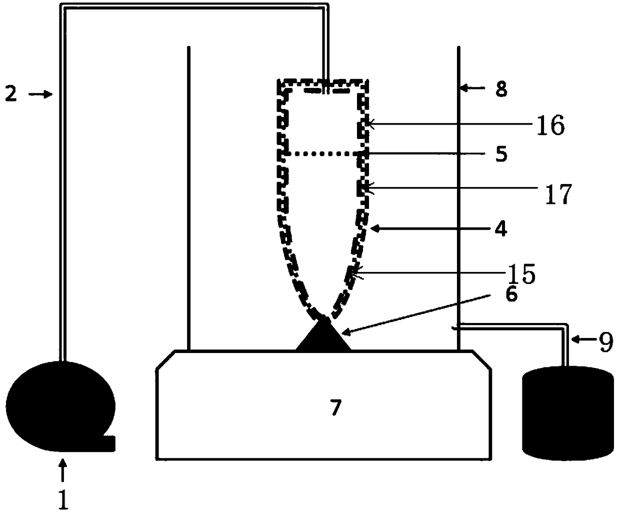 Centrifugal ultrafiltration sample handling device and use method thereof