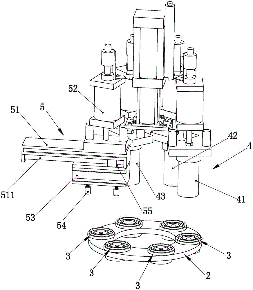 Device for riveting threaded cap plate and thin cover of full-automatic filter