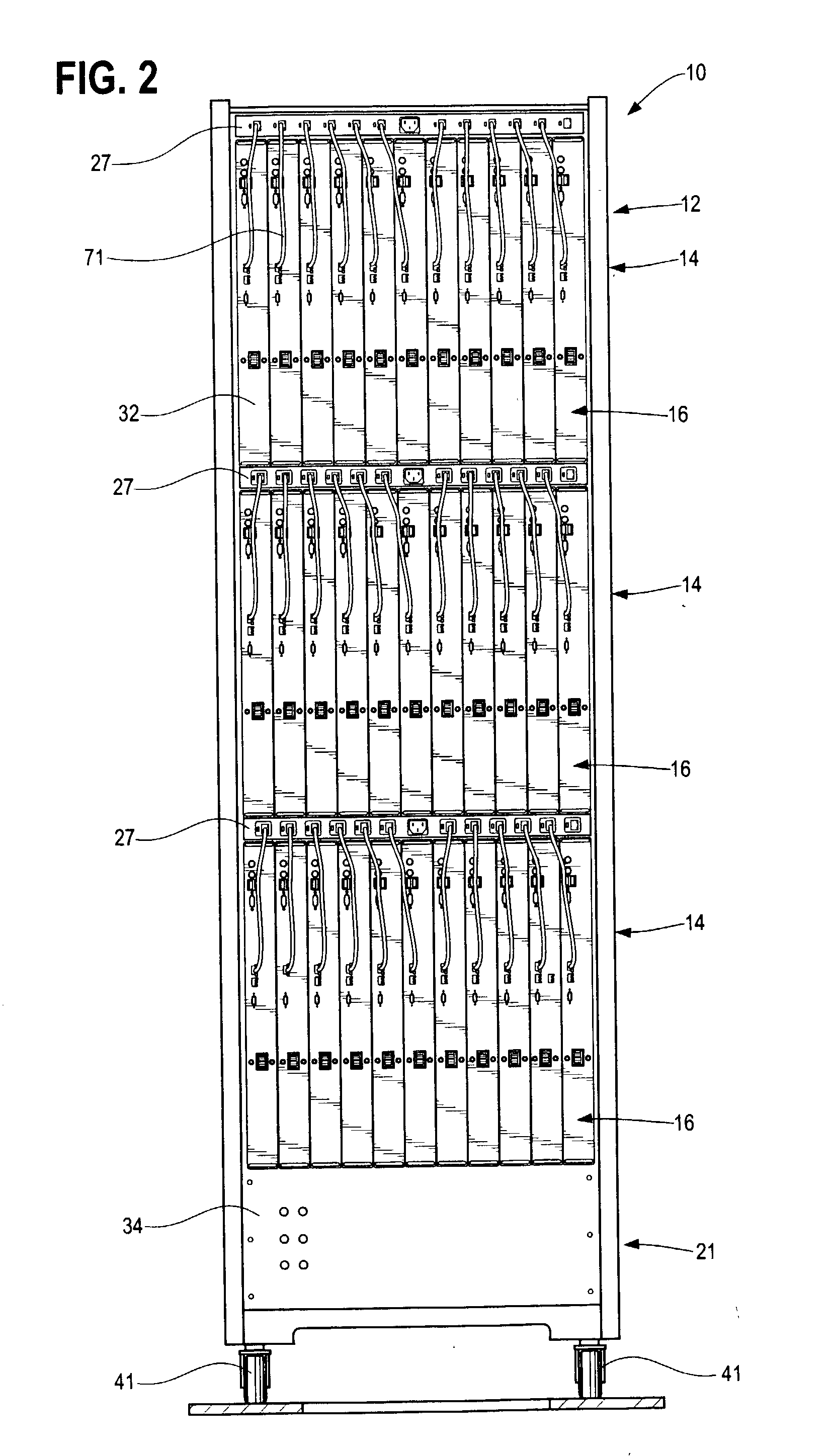 Method and apparatus for rack mounting computer components