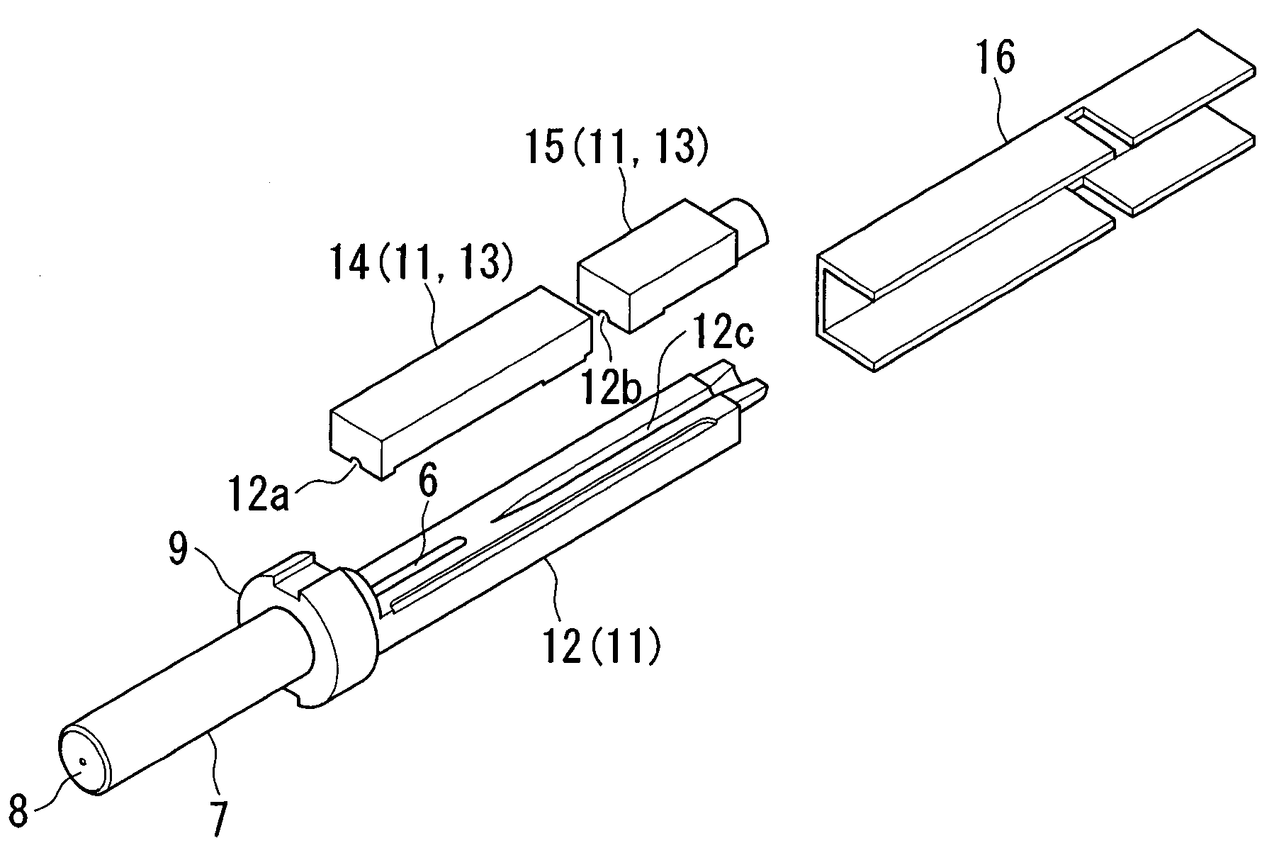 Optical fiber connection tool and optical fiber connection method