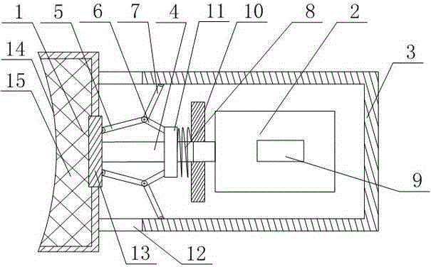 Method for adjusting automobile seat headrest with protection function