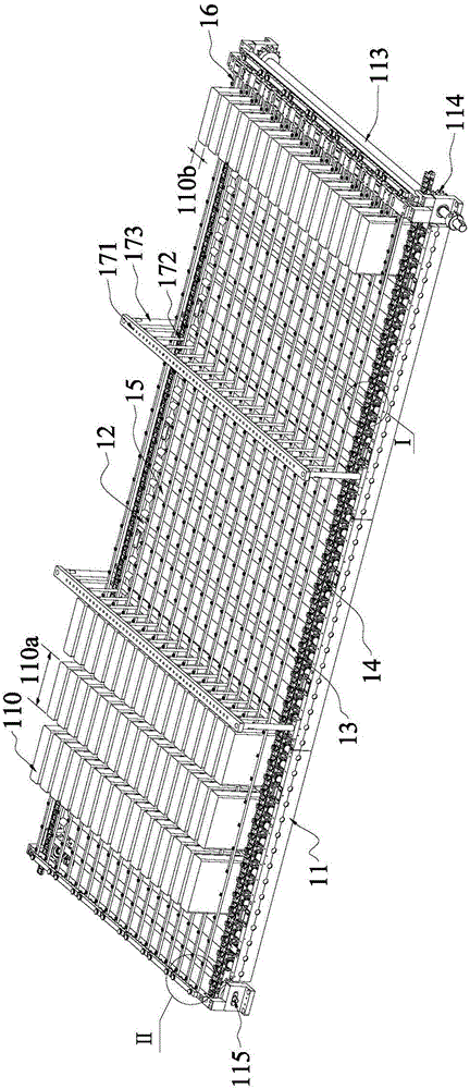 Battery conveying line