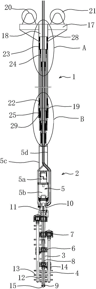 Telescopic drill pipe