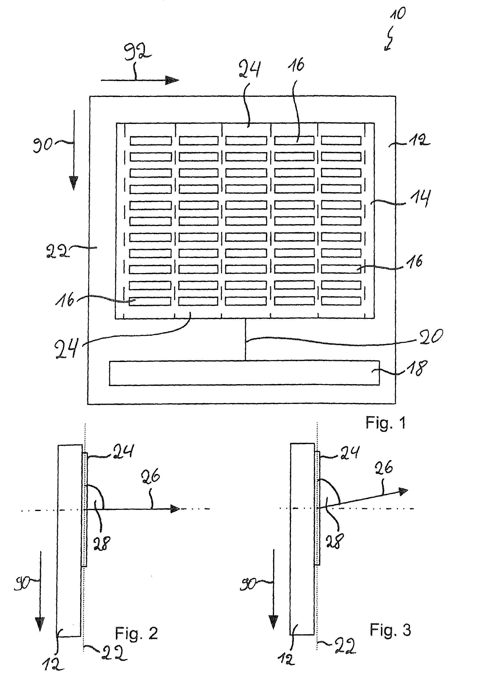 Antenna apparatus and method for electronically pivoting a radar beam