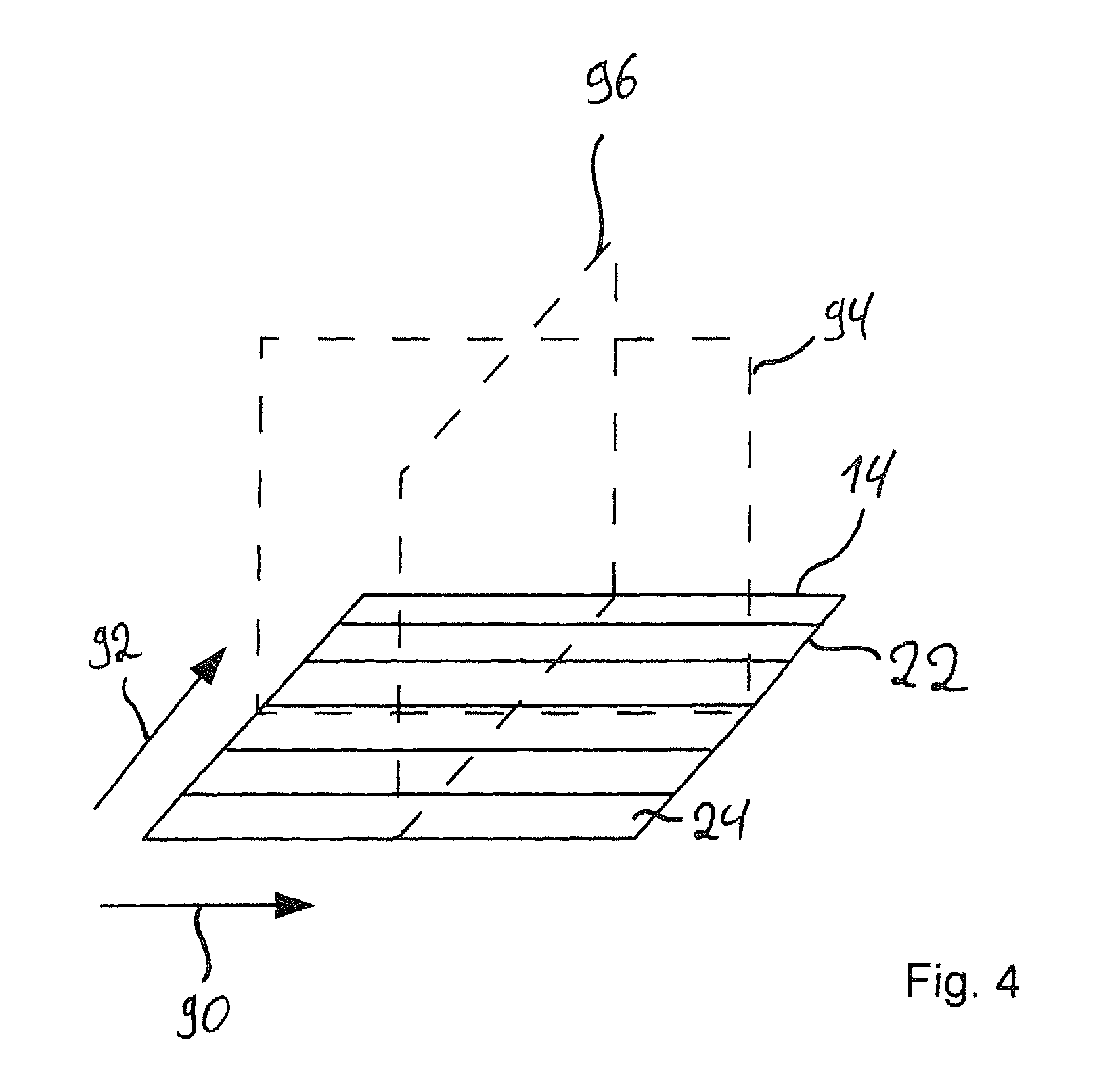 Antenna apparatus and method for electronically pivoting a radar beam