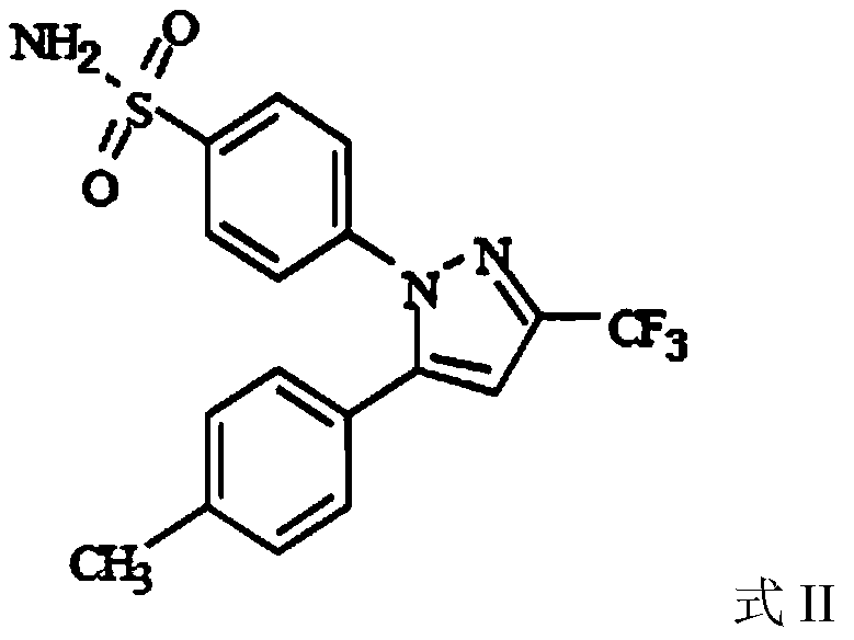 Method for preparing Celecoxib dione intermediate