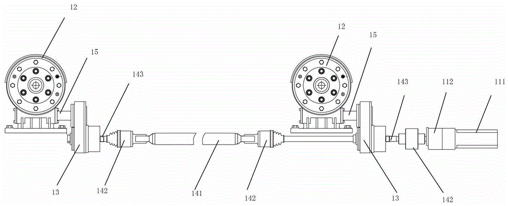 Array type heat collecting device and control method thereof