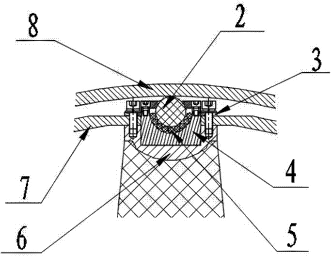 Pillar insulator assembly and GIL system