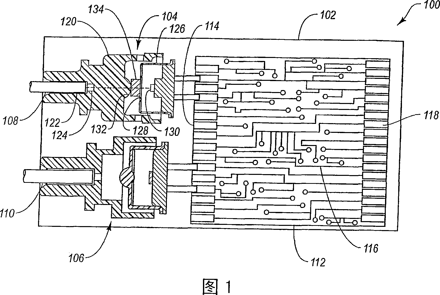 Transmitter and receiver optical sub-assemblies with optical limiting elements