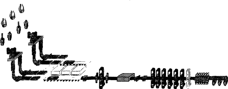 Thick-specification high-tenacity X70 acicular ferrite pipe line steel and manufacturing method thereof