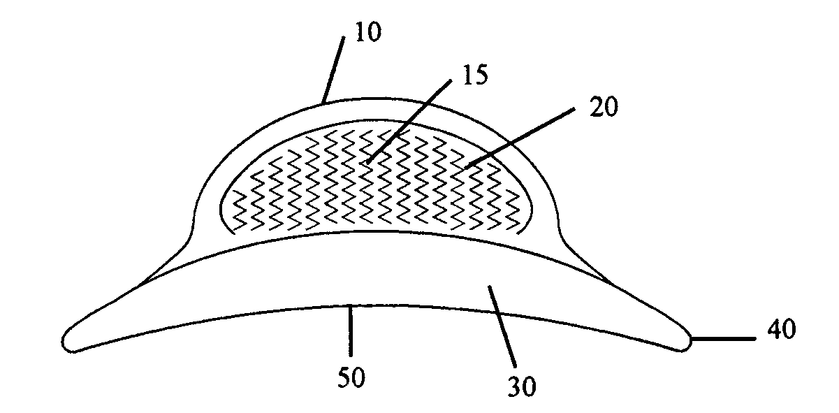 Curved, ergonomic fingernail file in a compact design