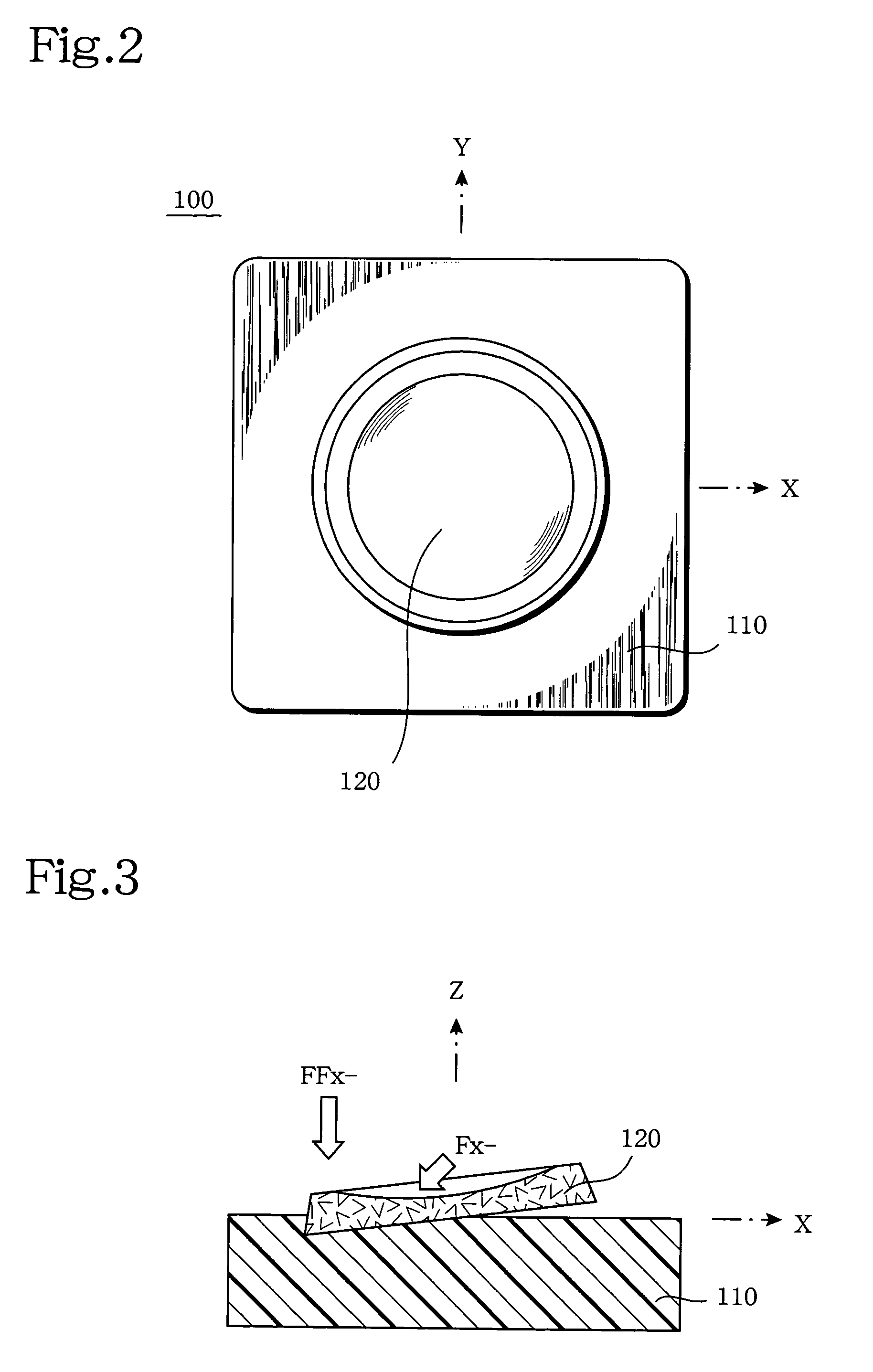 Input device of rotational operation quantity and operating device using this
