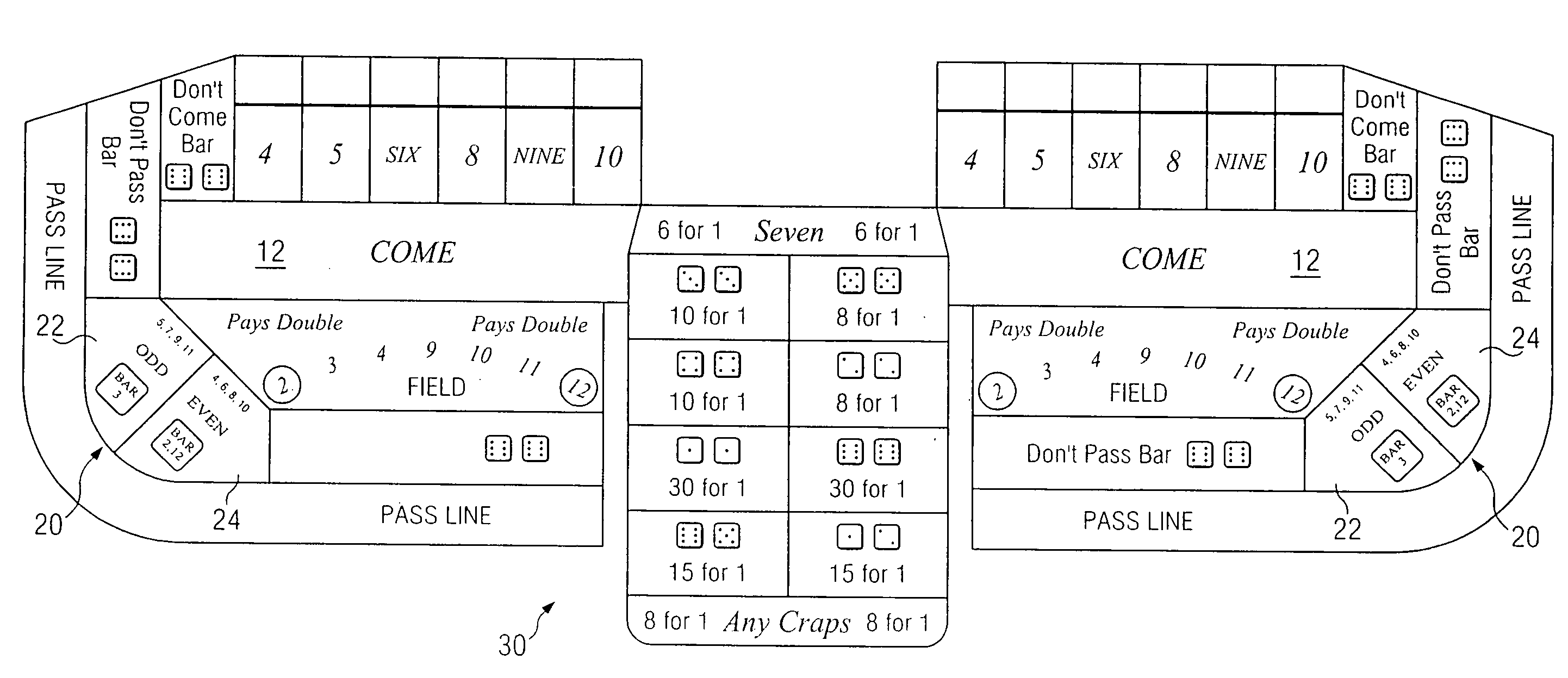 Method of and apparatus for gaming