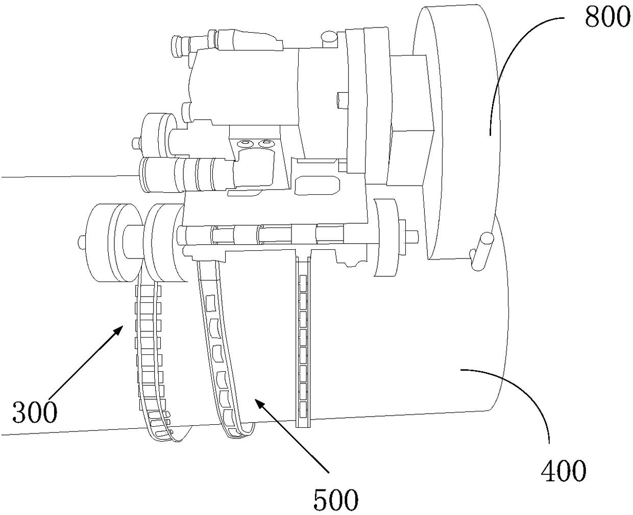 Pipe cutting machine and pipe cutting apparatus