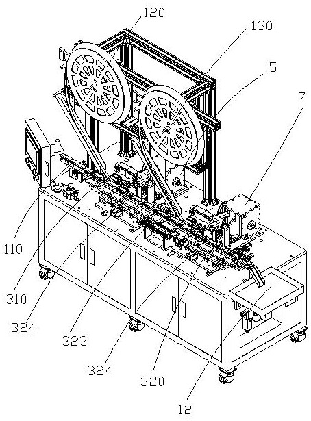 Automatic assembling equipment for terminal reverse insertion type connector