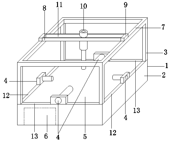 Automatic assembling auxiliary mechanical arm for conveying belt