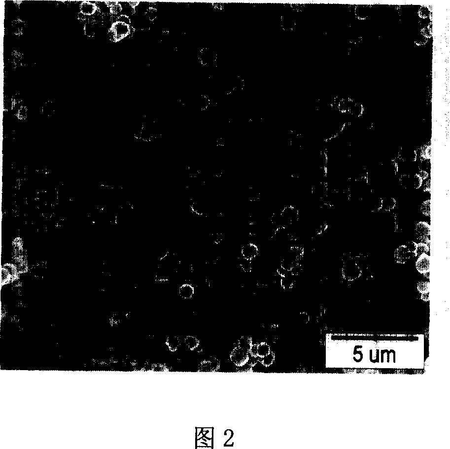 Method for preparing equal dispersion ferric phosphate lithium nano crystal by hydrothermal synthetis method