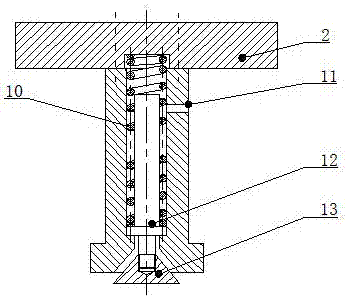 Cup-shaped part reverse extrusion molding device and method