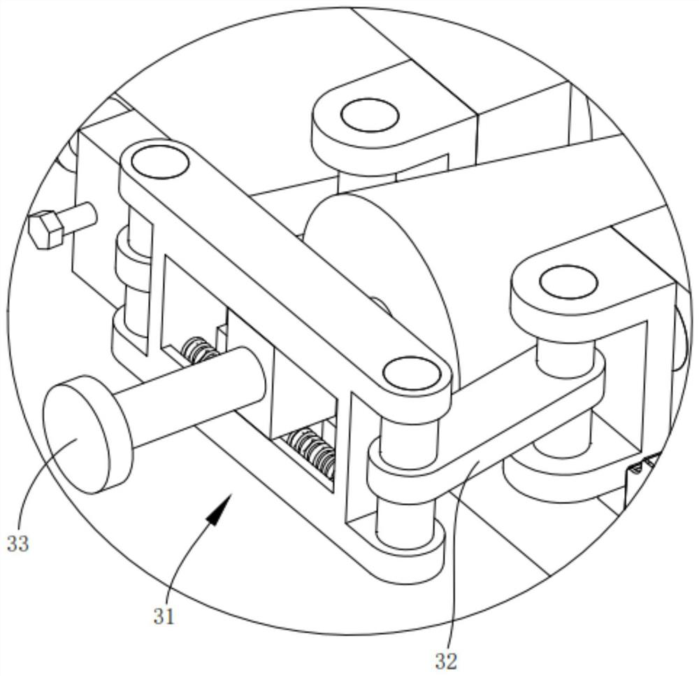 A flexible conveying device used in logistics sorting equipment