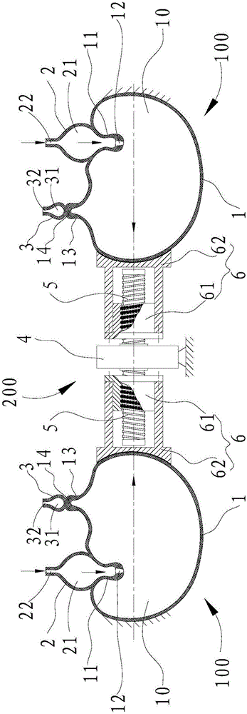 Motor-bidirectional spiral-drive artificial heart pump